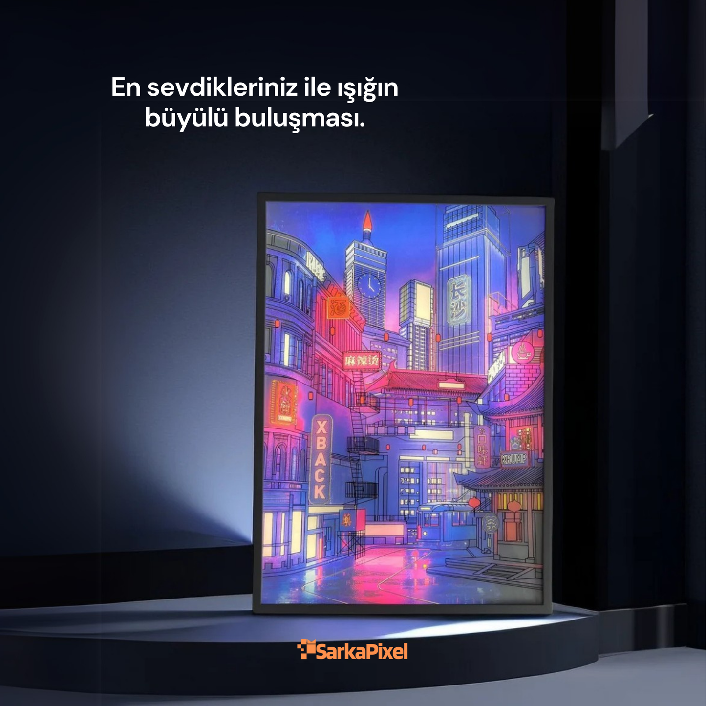 Pixel Led Tablo: Cyberpunk Serisi