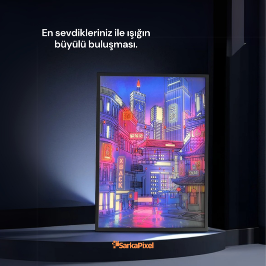 Pixel Led Tablo: Cyberpunk Serisi