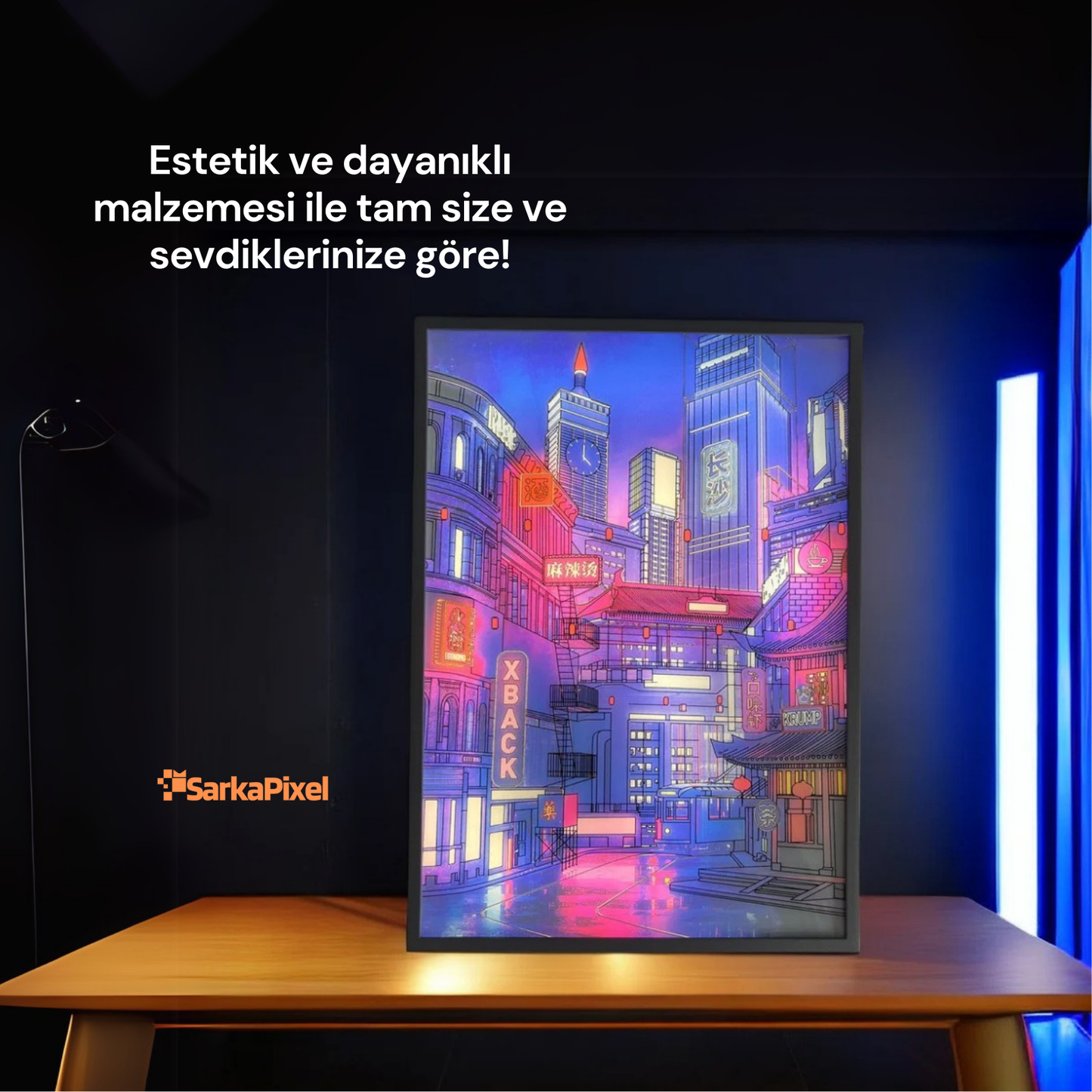 Pixel Led Tablo: Cyberpunk Serisi