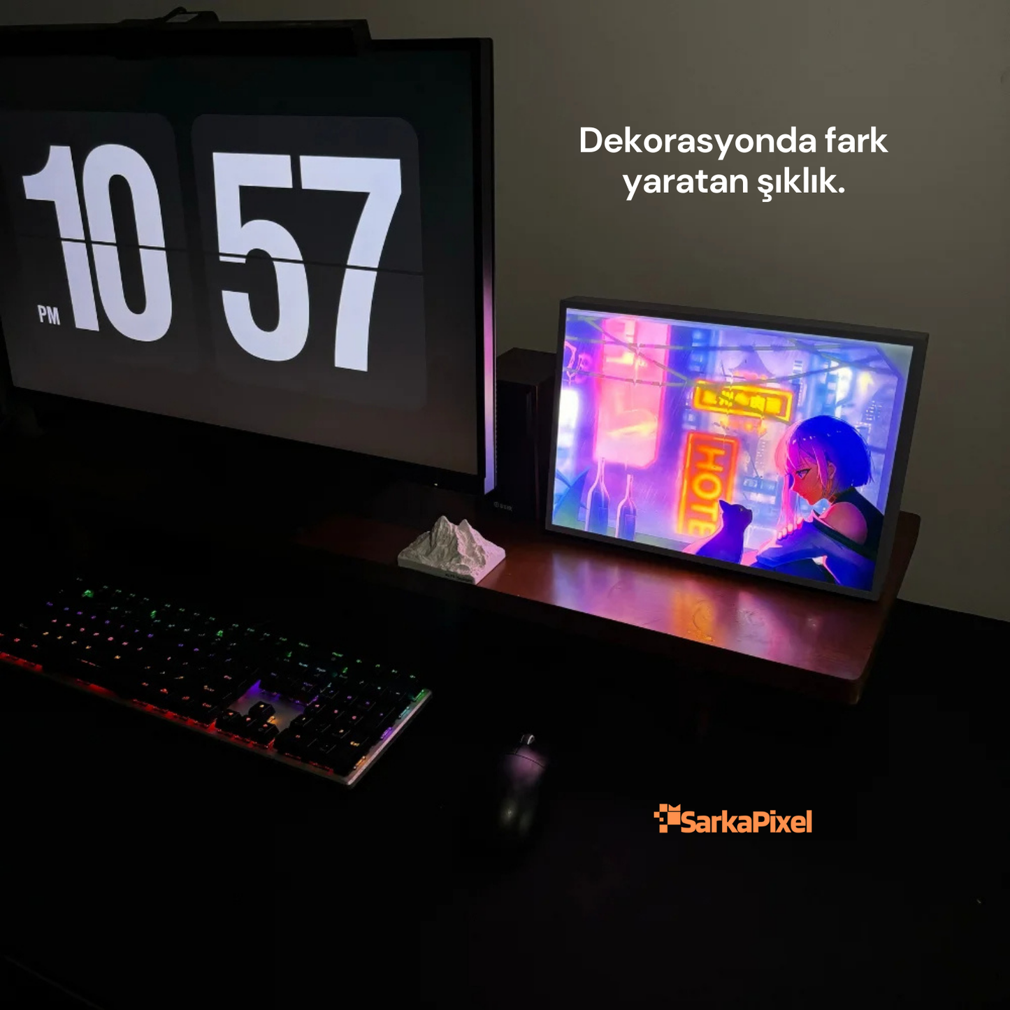 Pixel Led Tablo: Cyberpunk Serisi