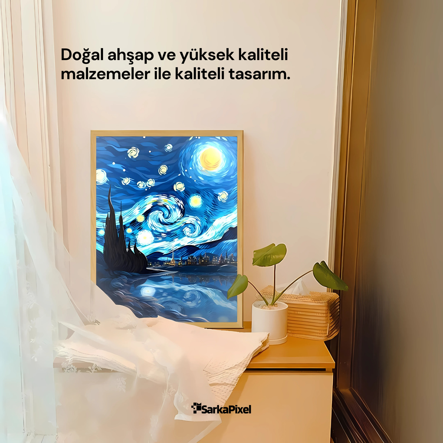 Pixel Led Tablo: Van Gogh Serisi