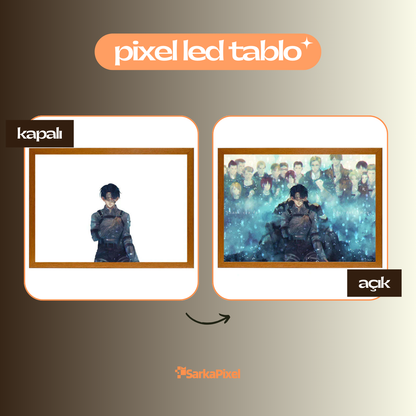 Pixel Led Tablo: Anime Serisi